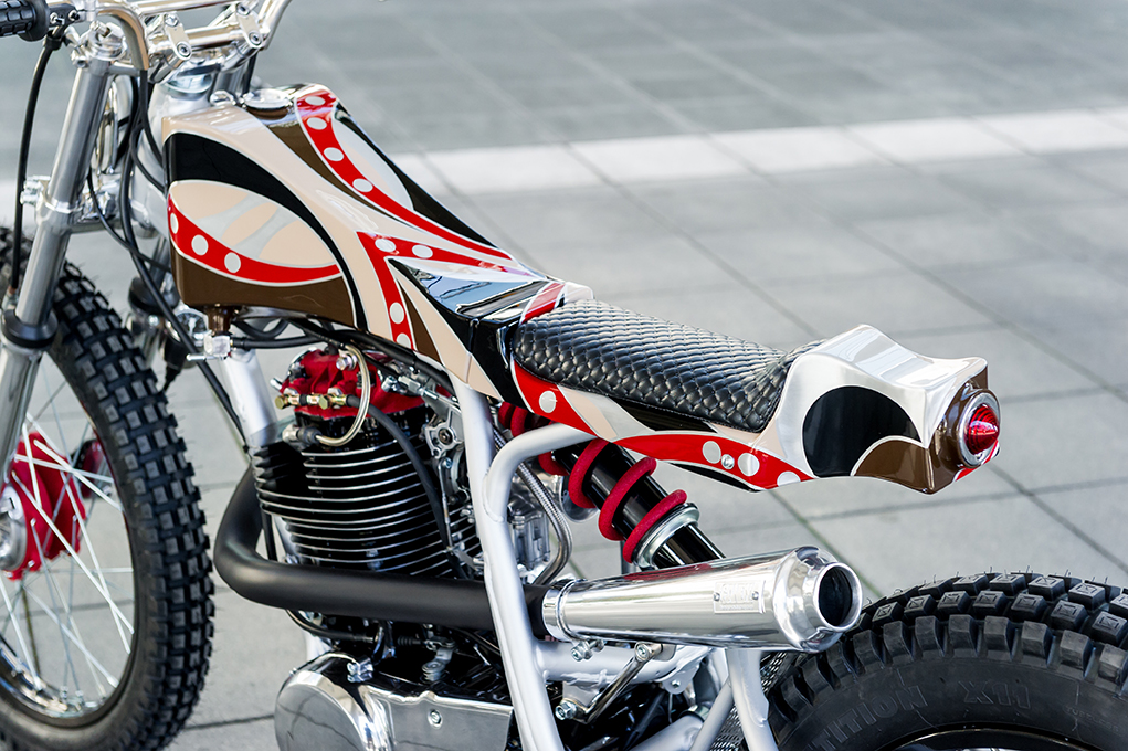 バイクのリア周り