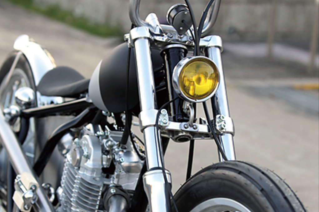カスタムバイクのエンジン