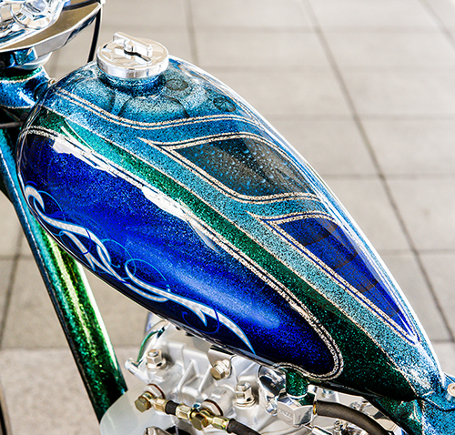 バイクのカスタムペイント1